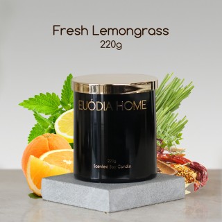 Fresh Lemongrass Soy Scented Candles 220 g